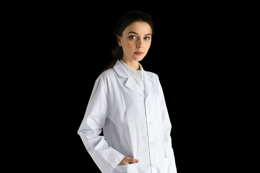 Blouse de laboratoire biochimique jetable